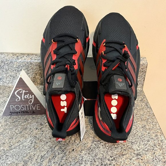 Adidas X9000L4‎ ‘Chinese New Year’ Black Red GZ8987 Men Size 8 - Picture 10 of 12